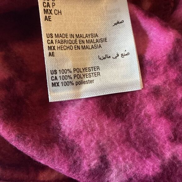 NWT Jenni Brand Pinks and Wines Straight Leg  Fleece Long PJ Pants Multi Size - Picture 12 of 13